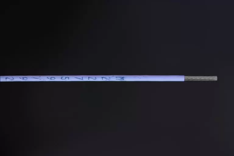 M22759/92 Blue colored wrapper for black wire.